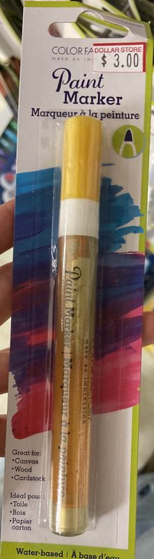 MultiCraft: Gold Metallic Paint Marker 0.17 fl oz 
