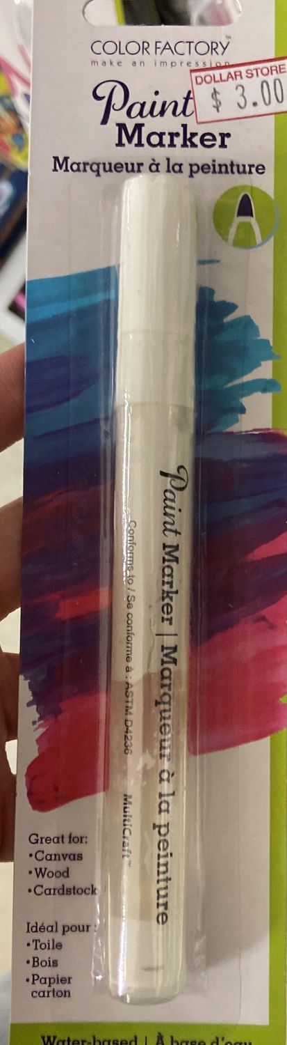 MultiCraft: White Paint Marker 0.17fl oz 