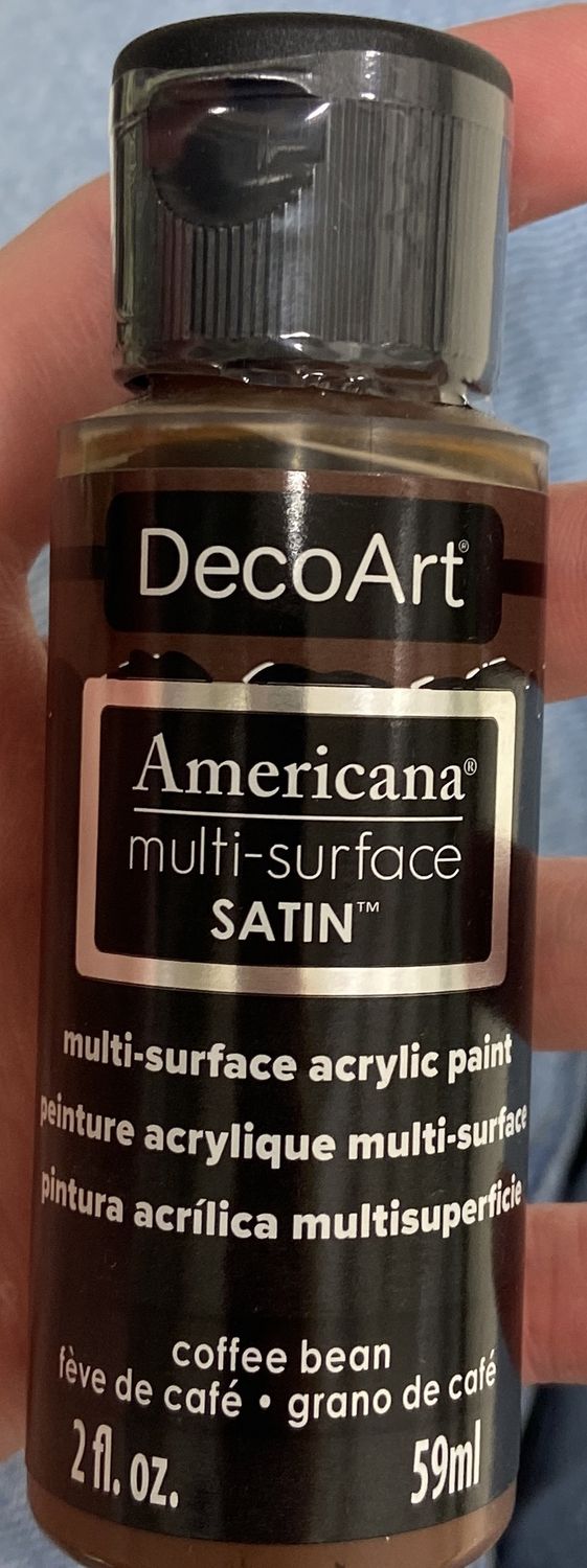 DecoArt: Coffee Bean Satin Acrylic Paint