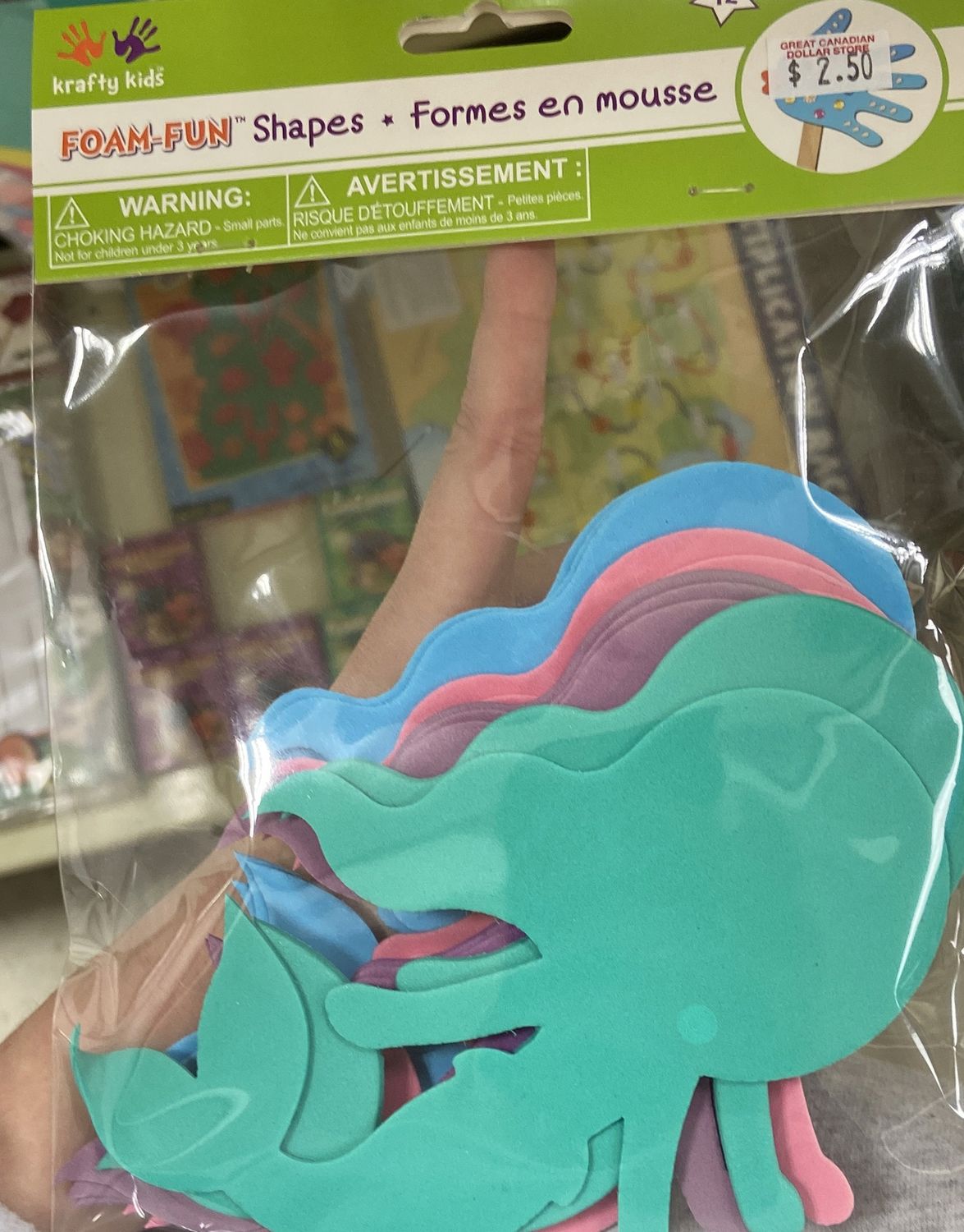 Krafty Kids: Mermaid Fun-Foam Shapes