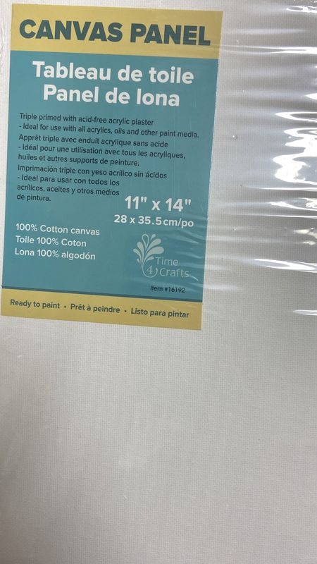 Time 4 Crafts: 11&quot; x 14&quot; Canvas Panel
