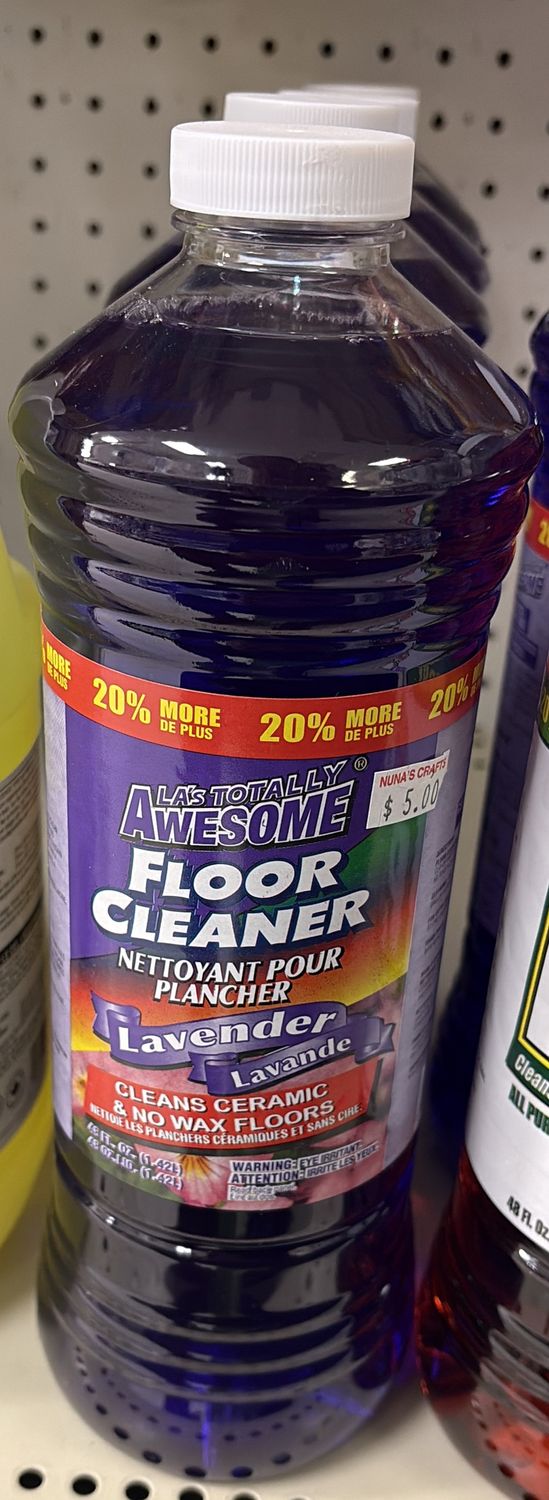 Awsome floor cleaner lavender