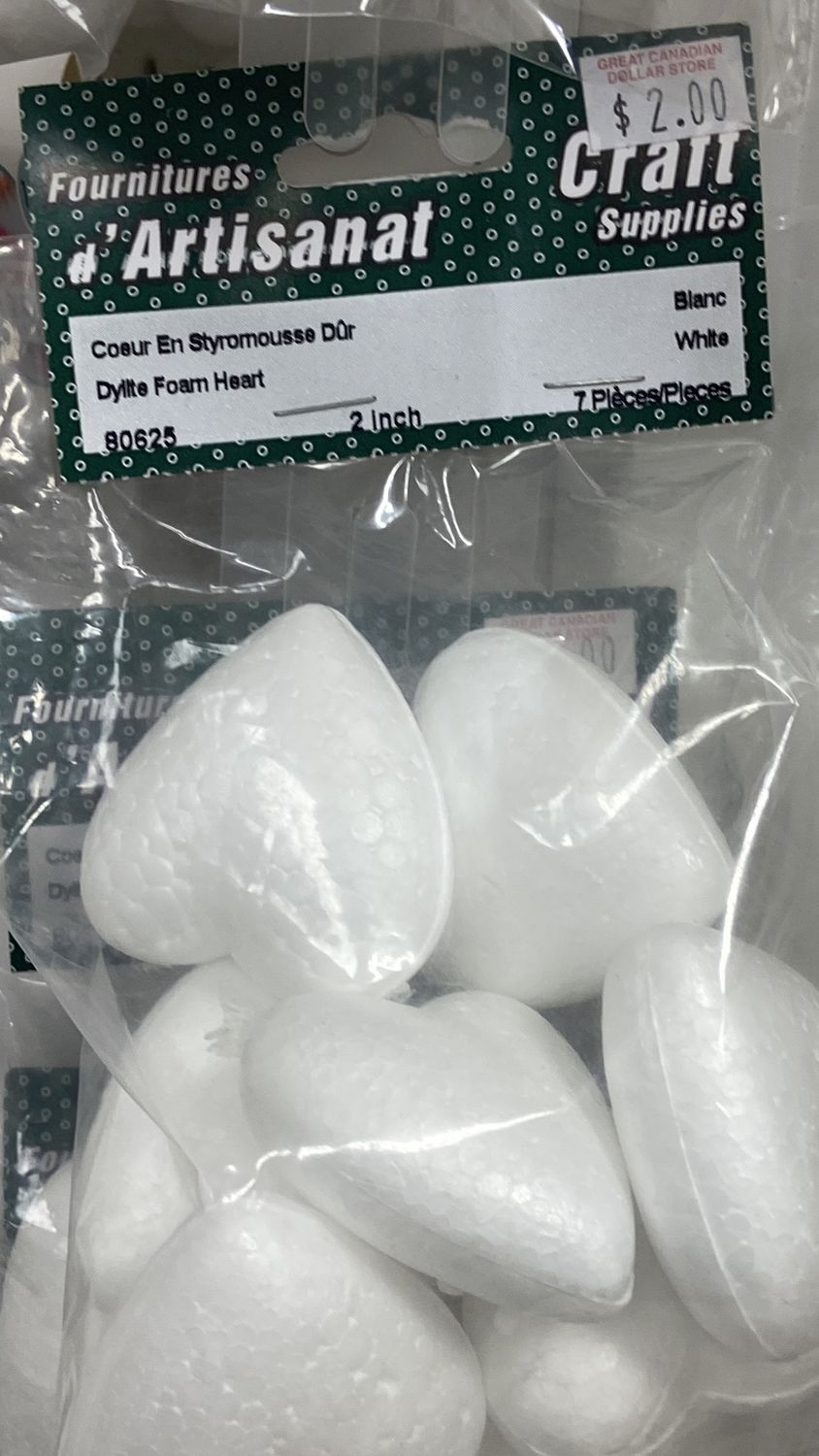Ugarit: 2&quot; 7x Foam Hearts