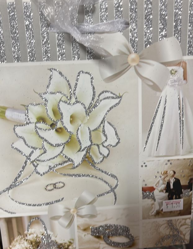sparkly gift bag