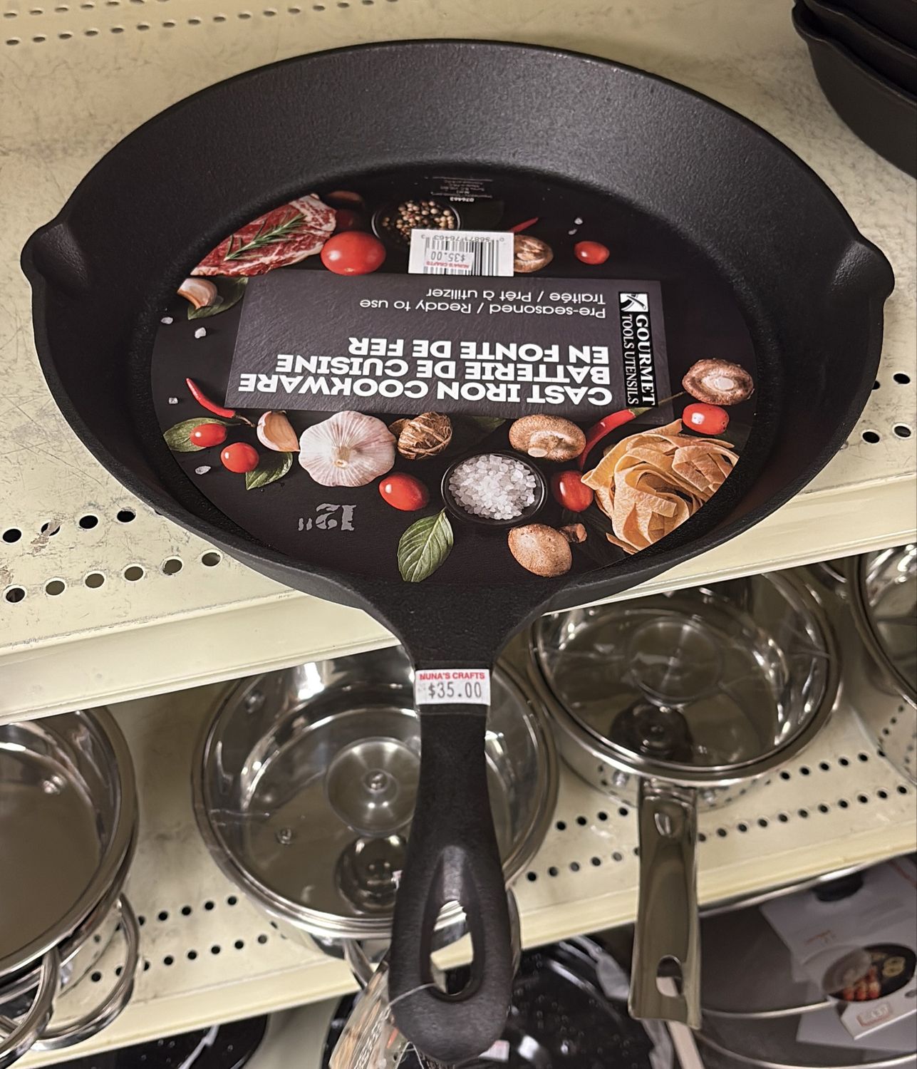 12in Cast Iron Pan