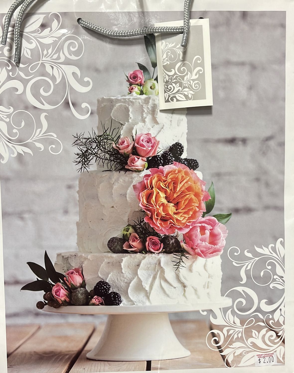 medium size wedding gift bag