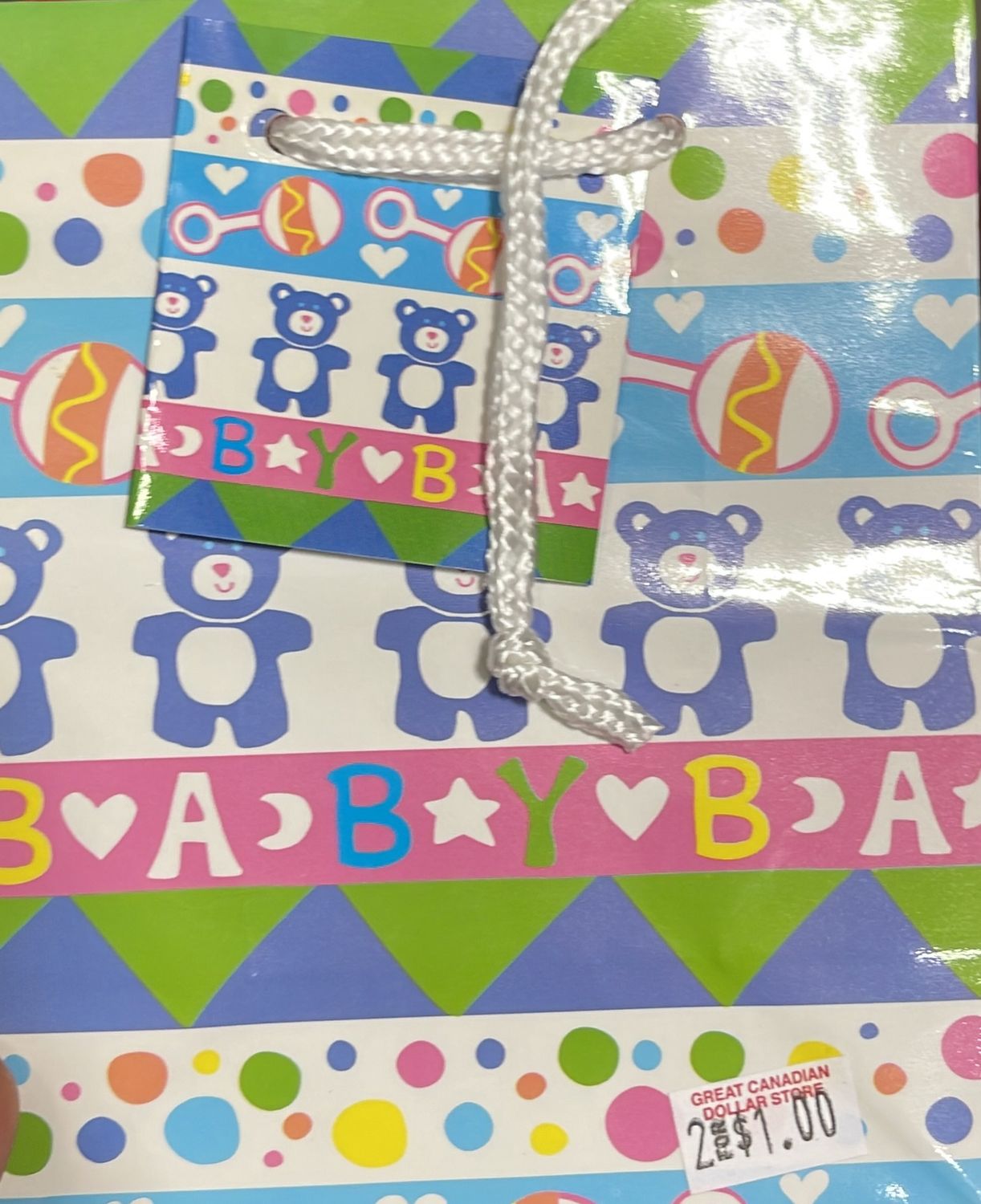 Baby gift bag