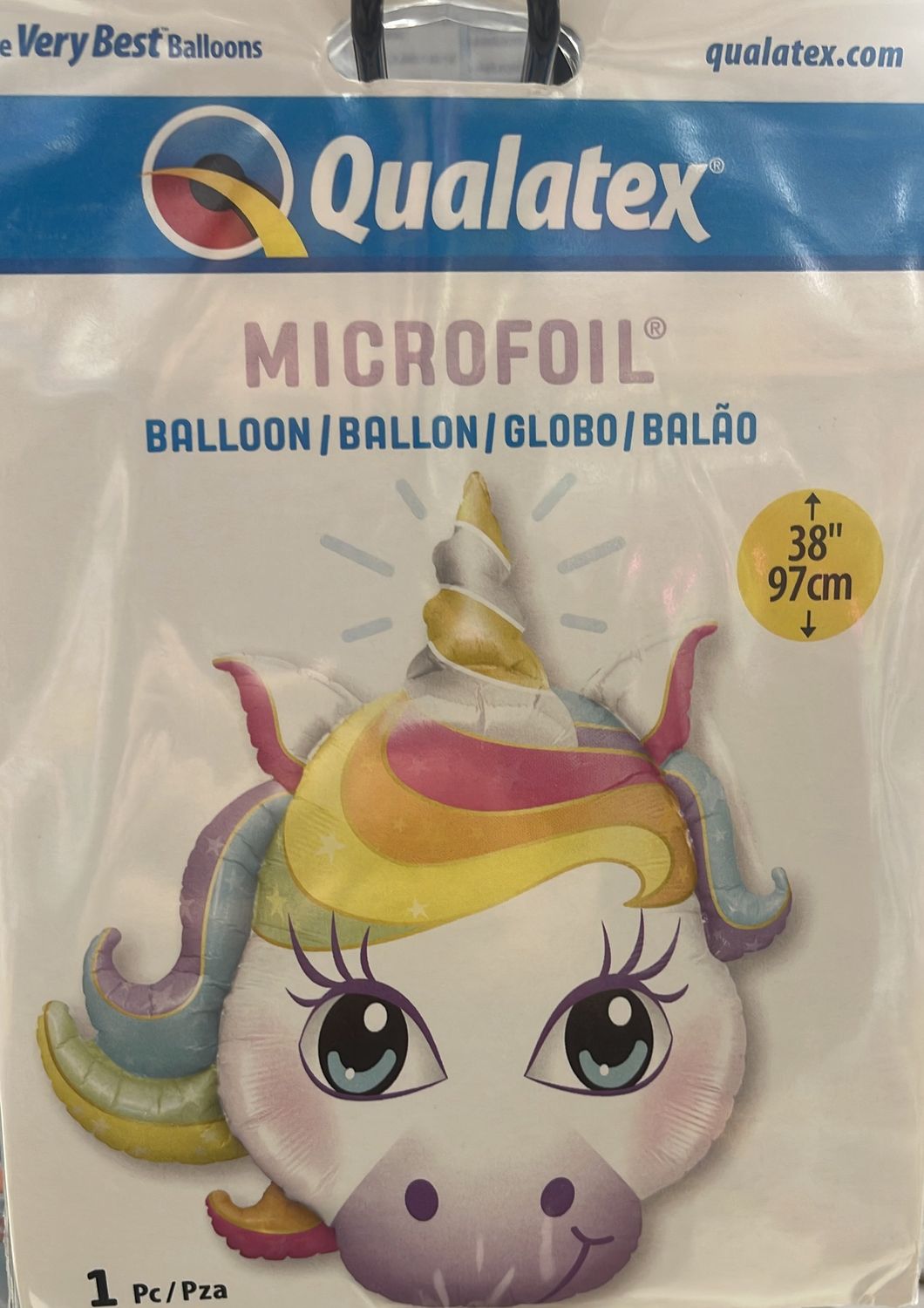 unicorn face microfoil