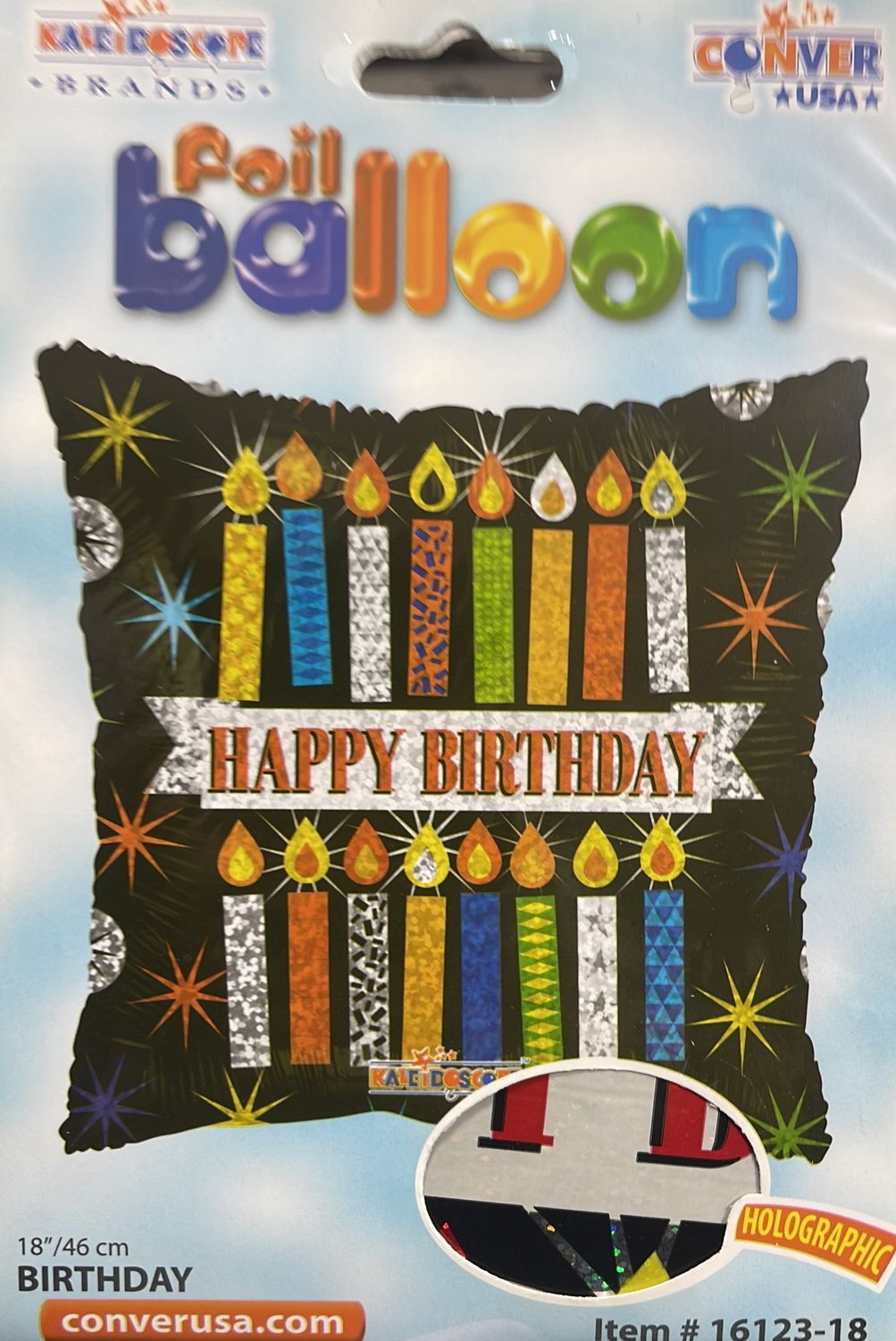 Happy birthday candles