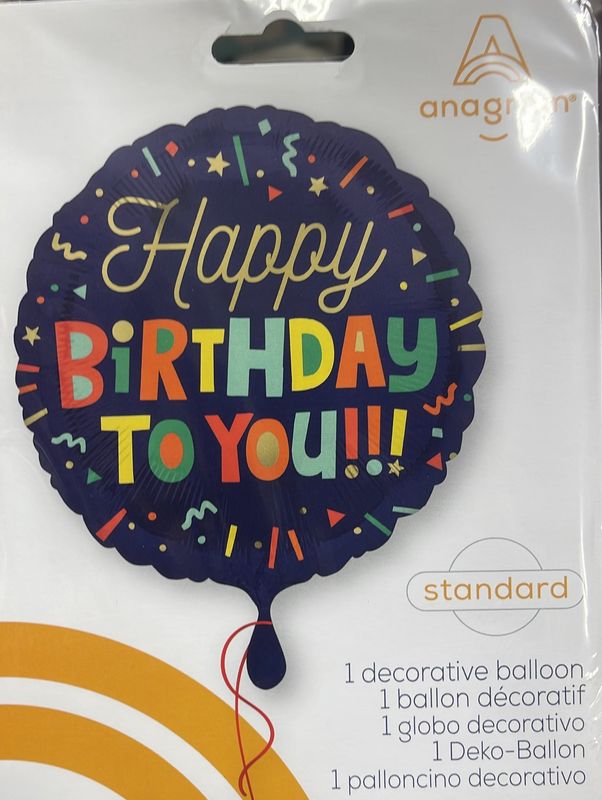 Anagram: 18&quot; &quot;Happy Birthday To You&quot; Foil Balloon