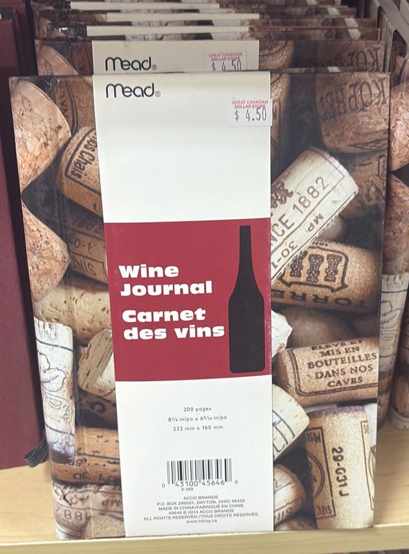 Mead wine journal