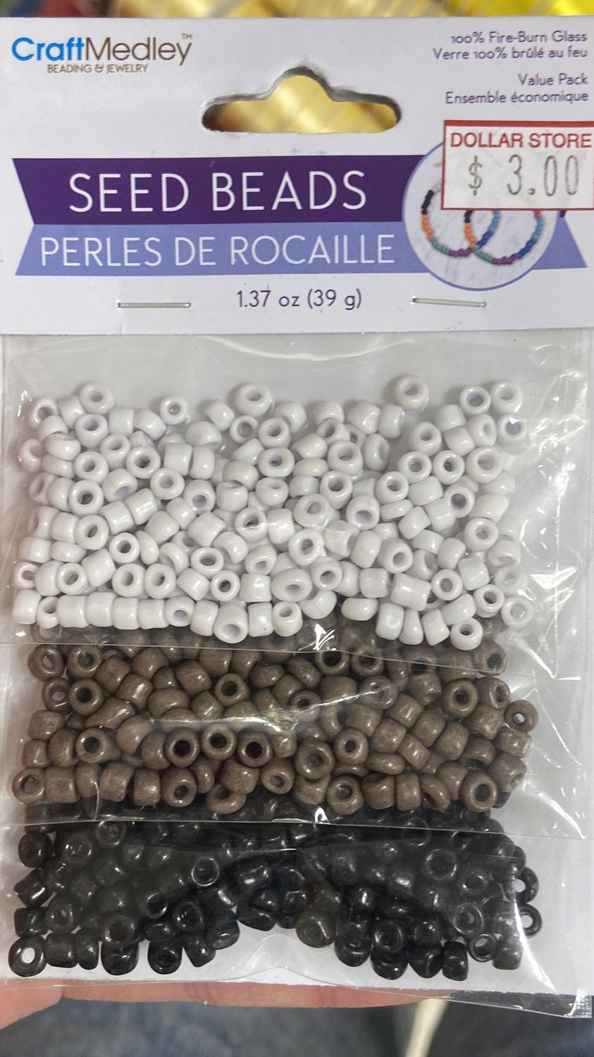 MultiCraft: Classic Seed Beads 1.37oz (39g)