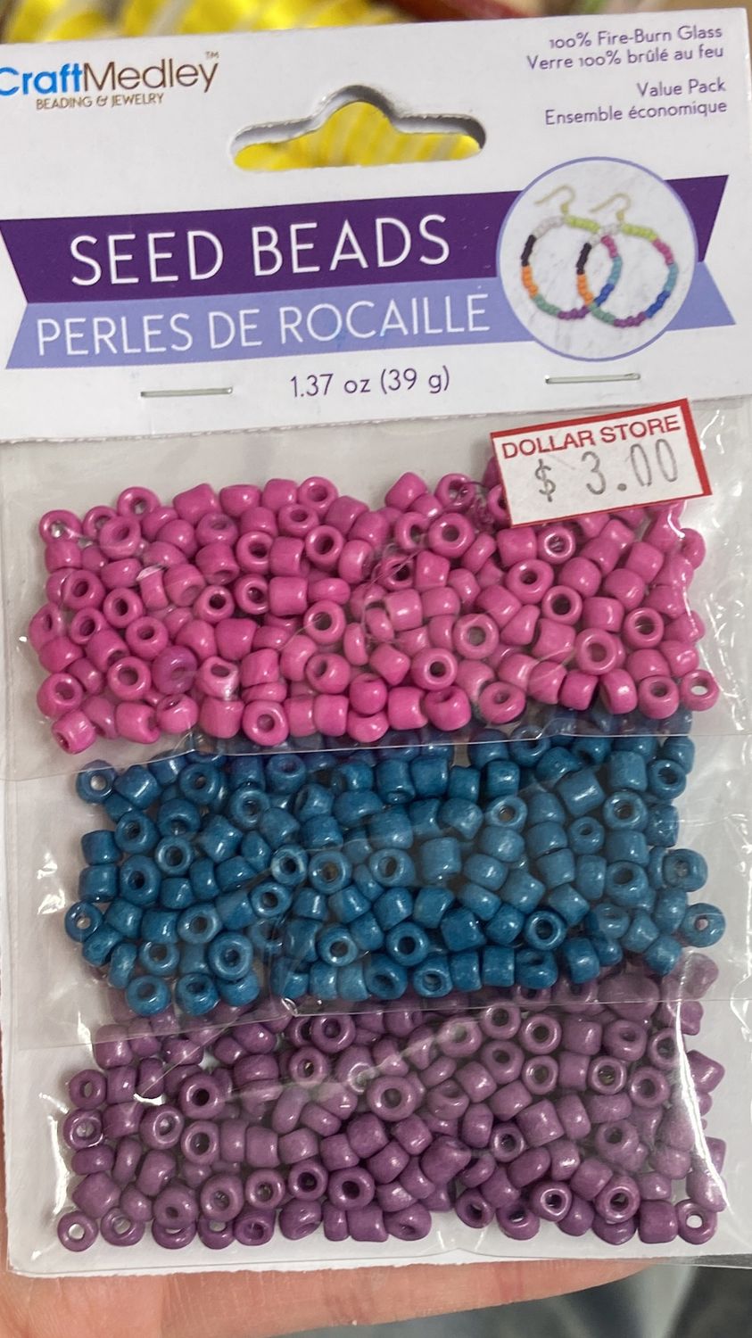 MiltiCraft: Glam - Seed Beads 1.37oz (39g)