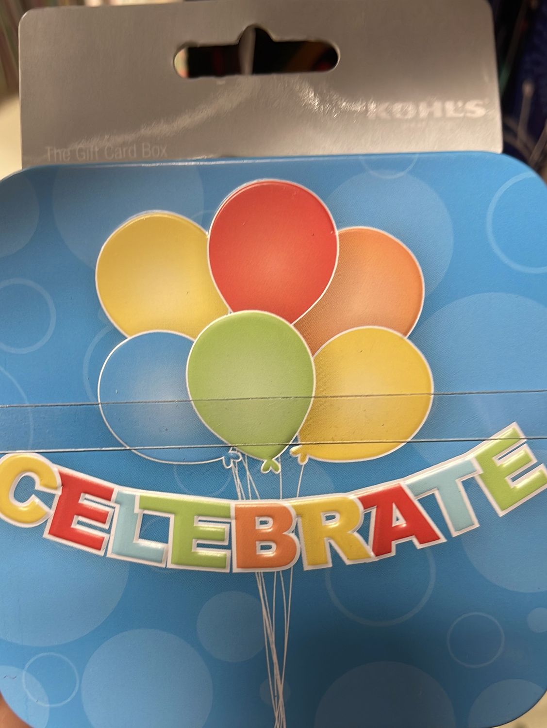 Gift Card Case "Celebrate"