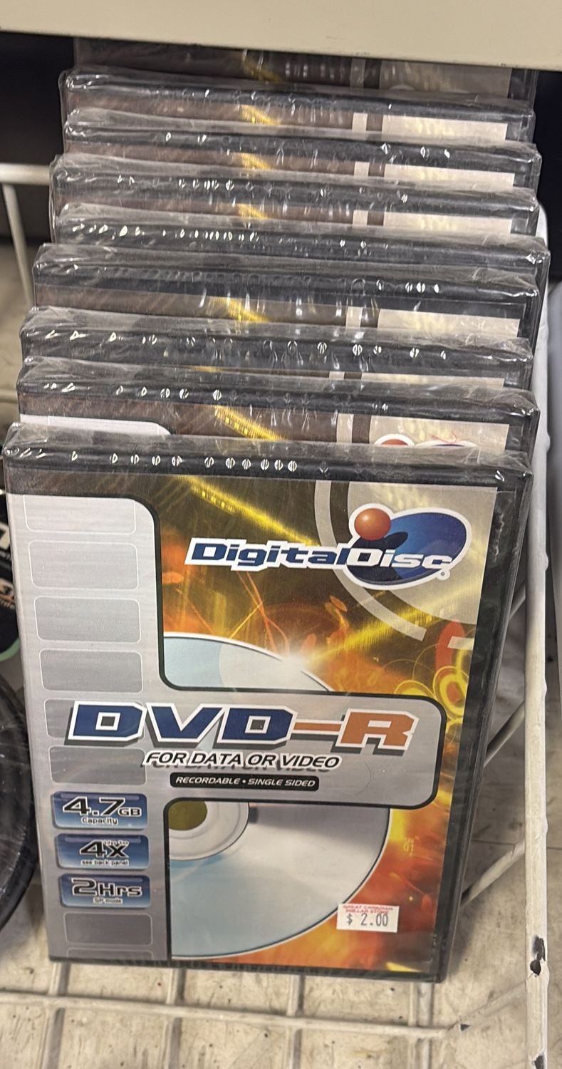 DVD -R for data &amp; video