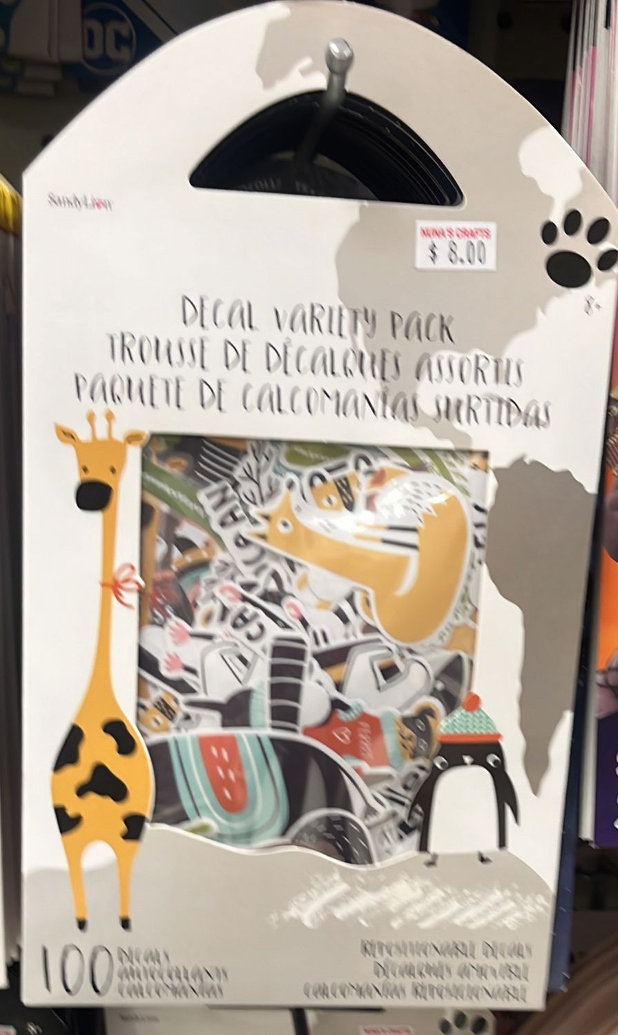 Decal Variety Pack (animals)