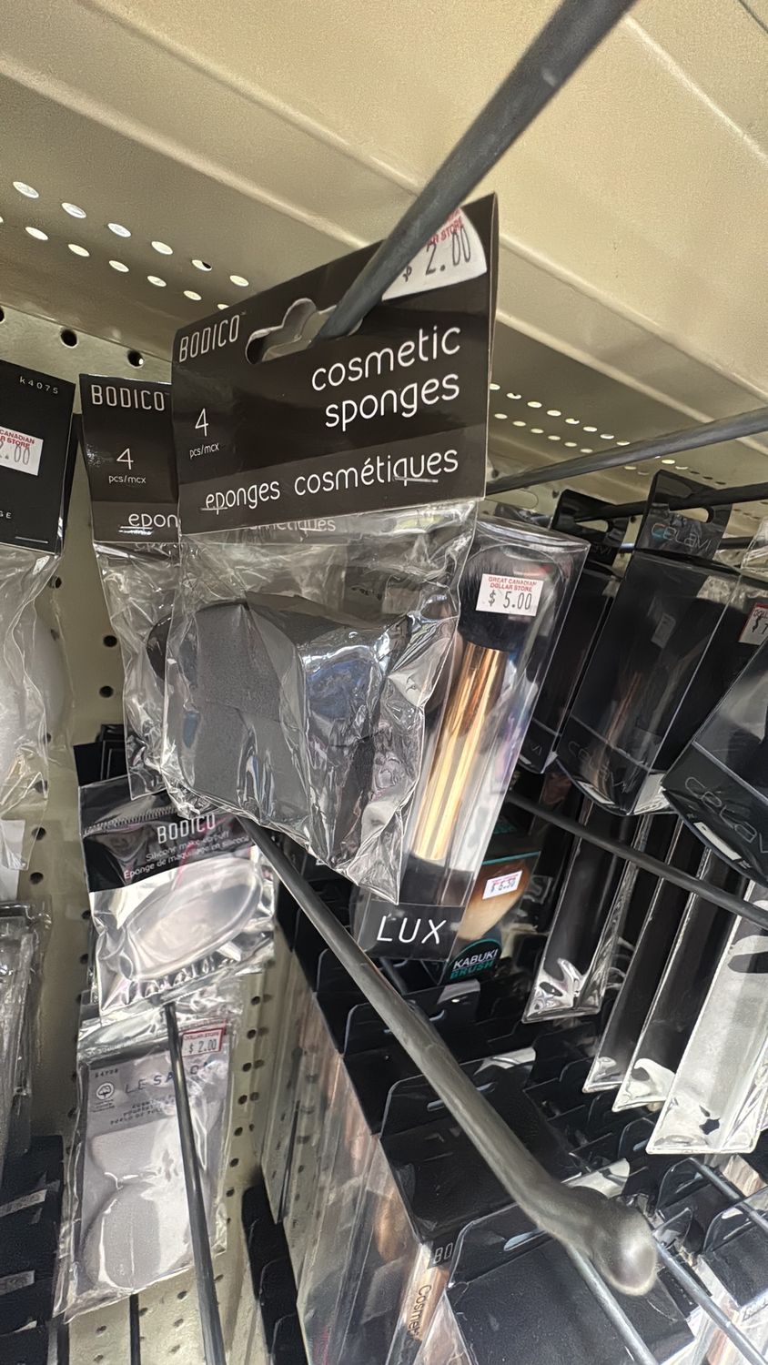 cosmetic sponges