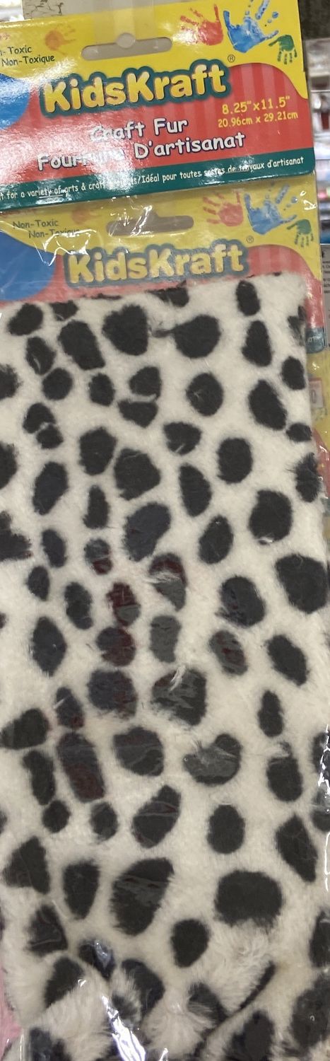 KidsKraft: Snow Leopard Print Craft Fur