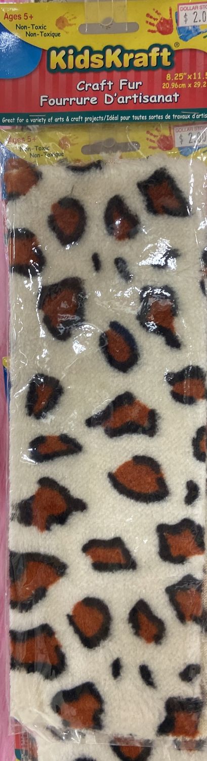 KidsKraft: Animal Print Craft Fur