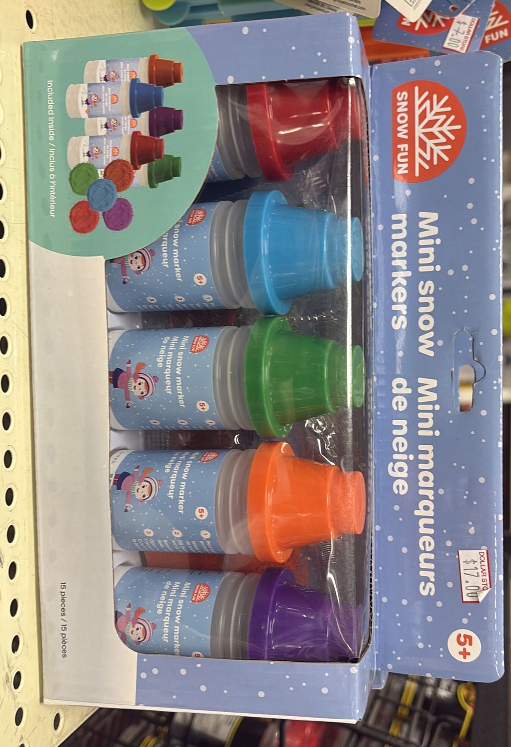 Mini snow markers
