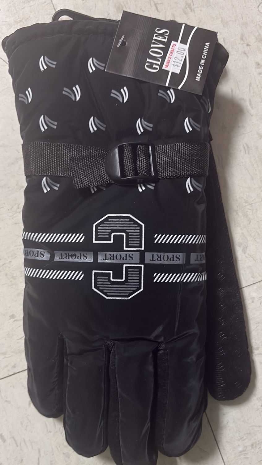 Sport 3 gloves black