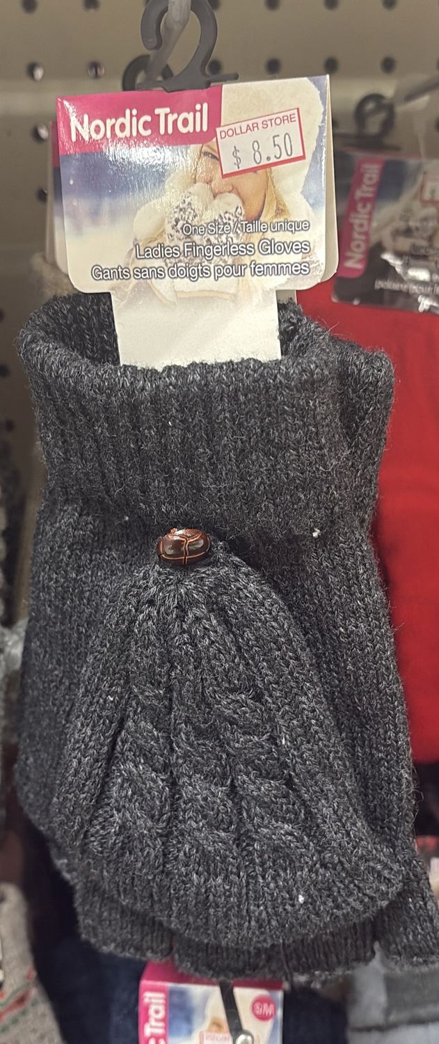 Ladies fingerless gloves
