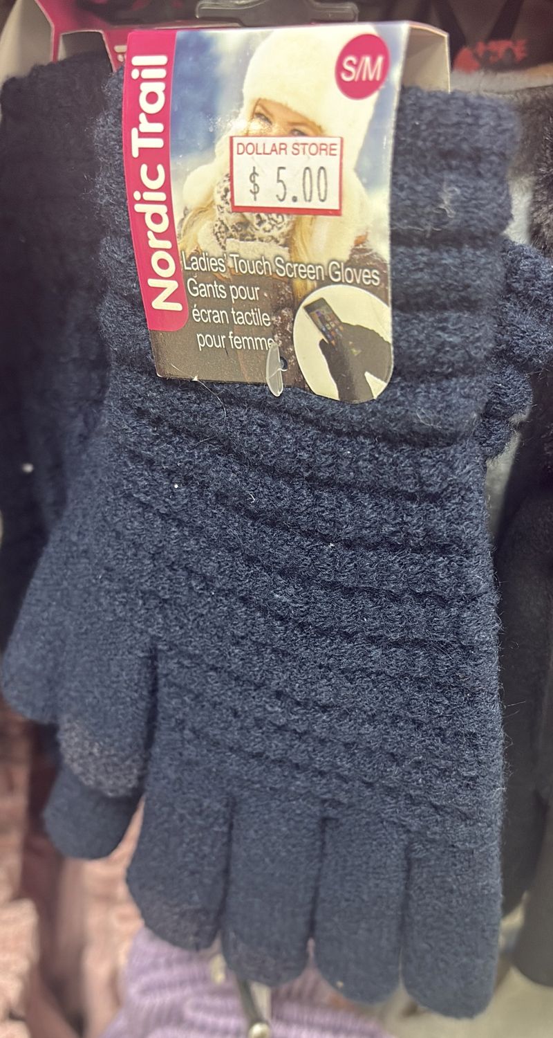 Nordic trail ladies touch screen gloves