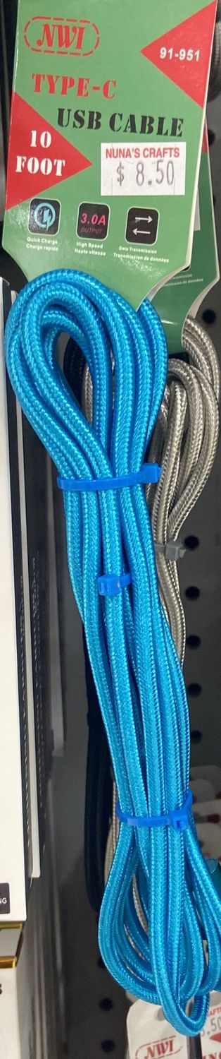 NWI: Type-C Usb Cable Charger