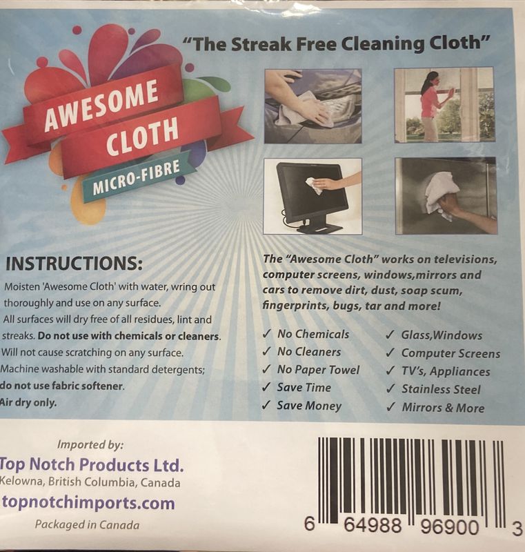 Electronics Cleaning Cloth