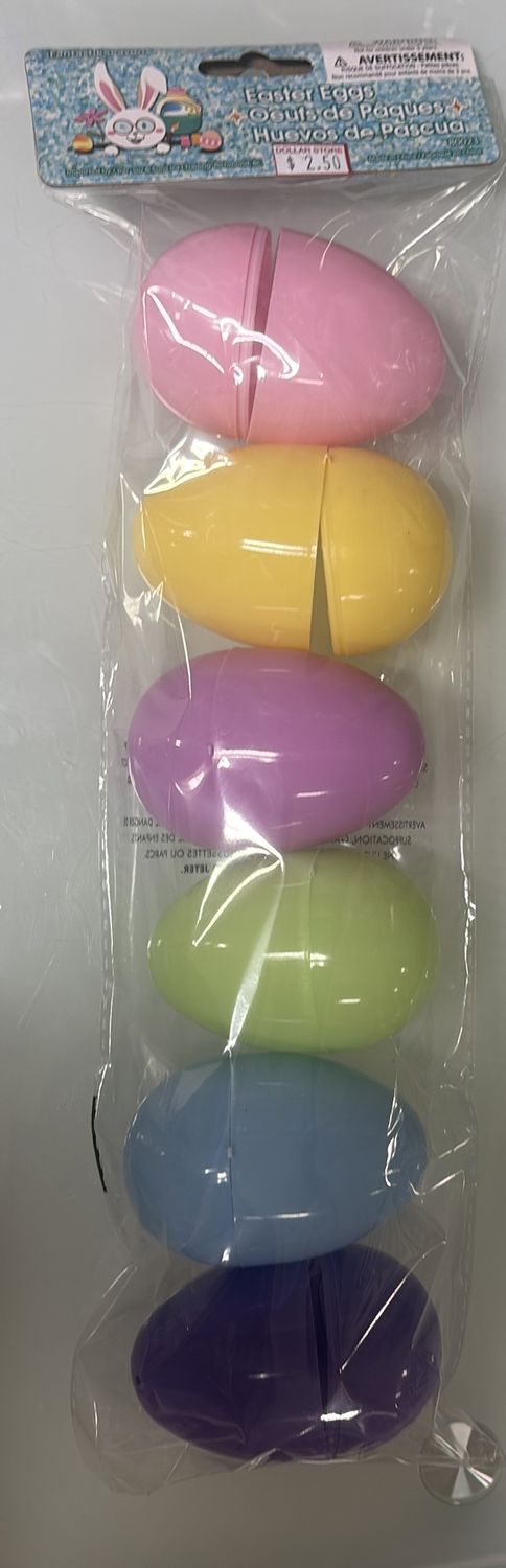 Easter eggs 6pc