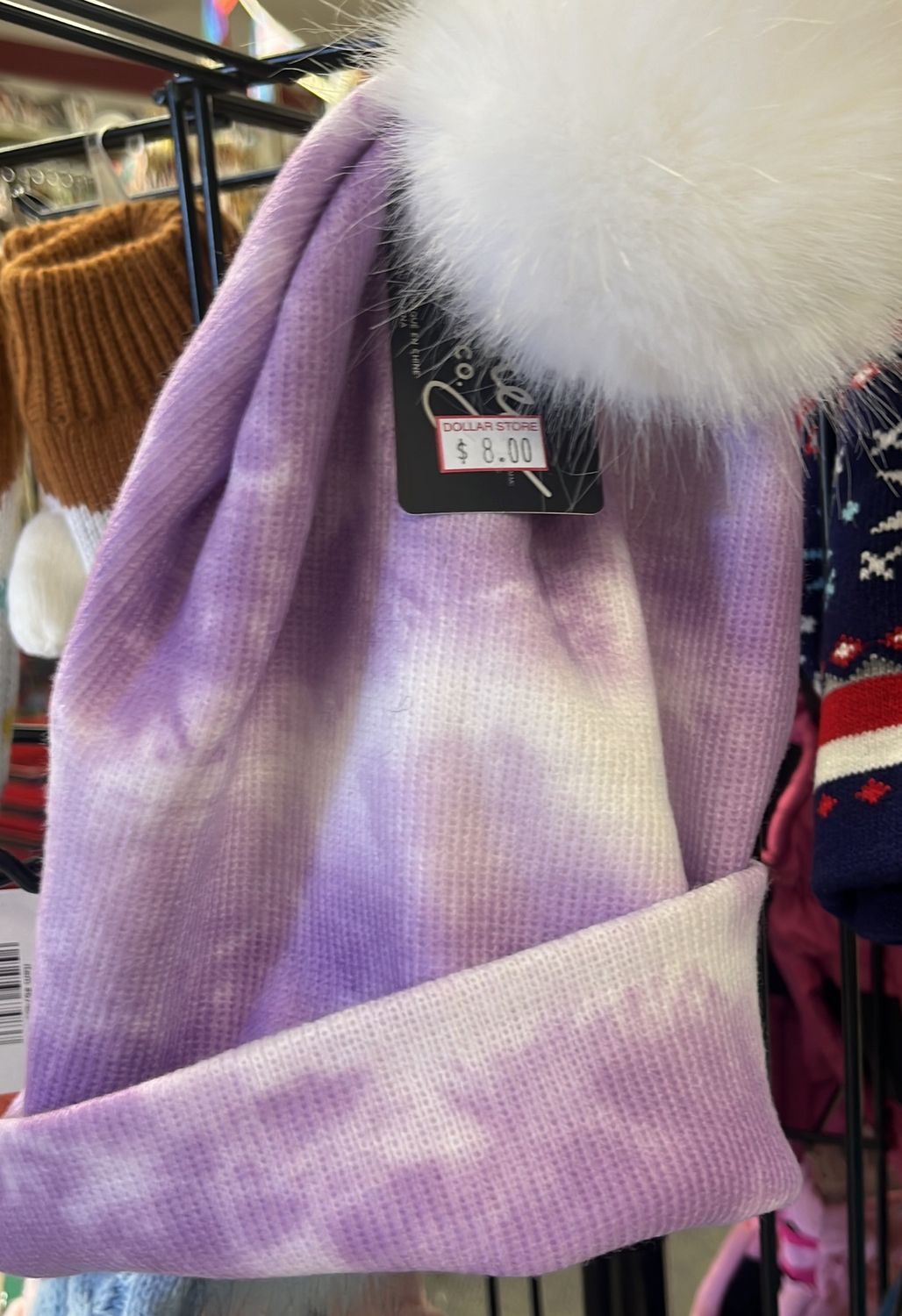 Ladies toque (purple)