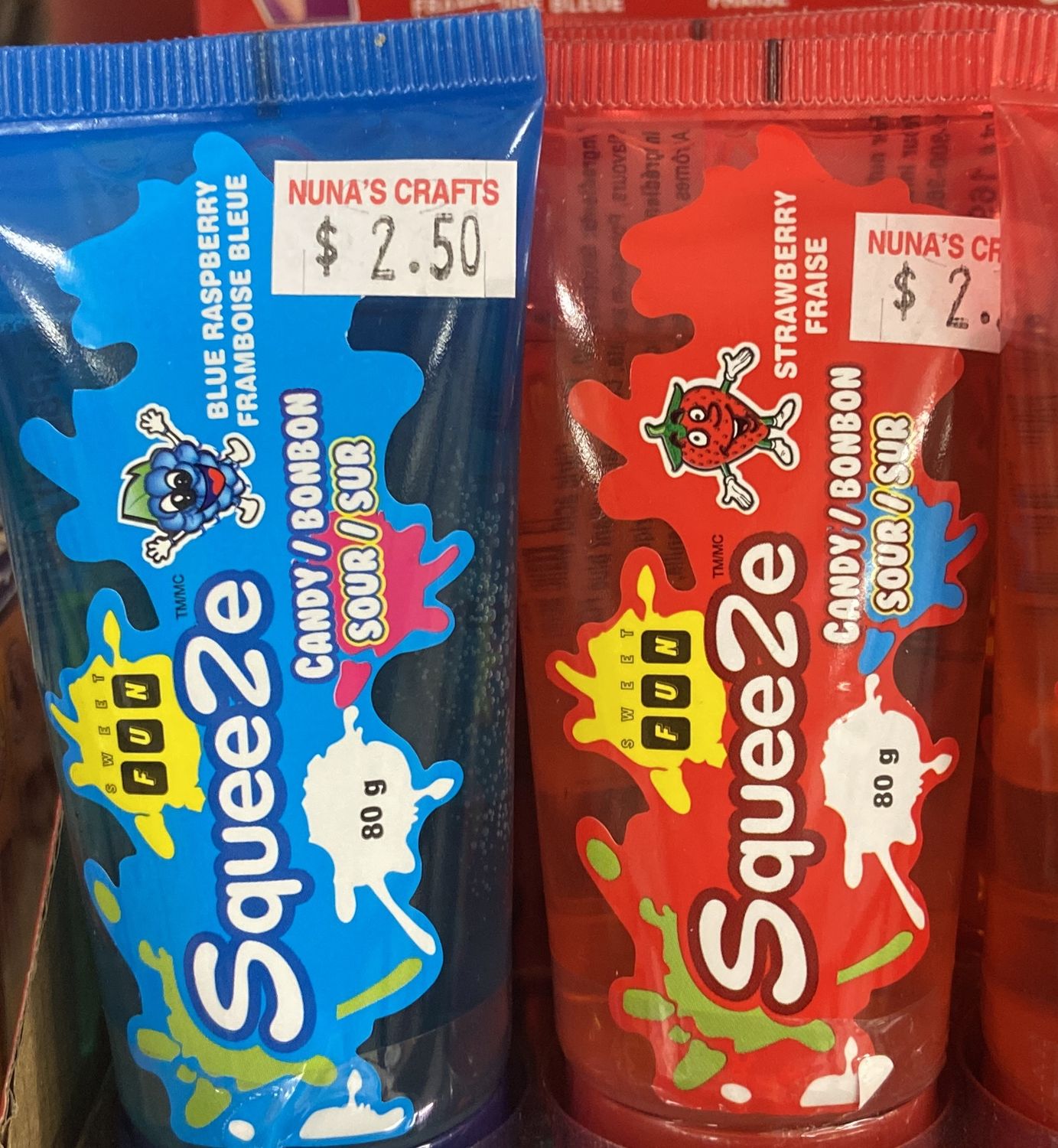 Squeeze Sour Candy