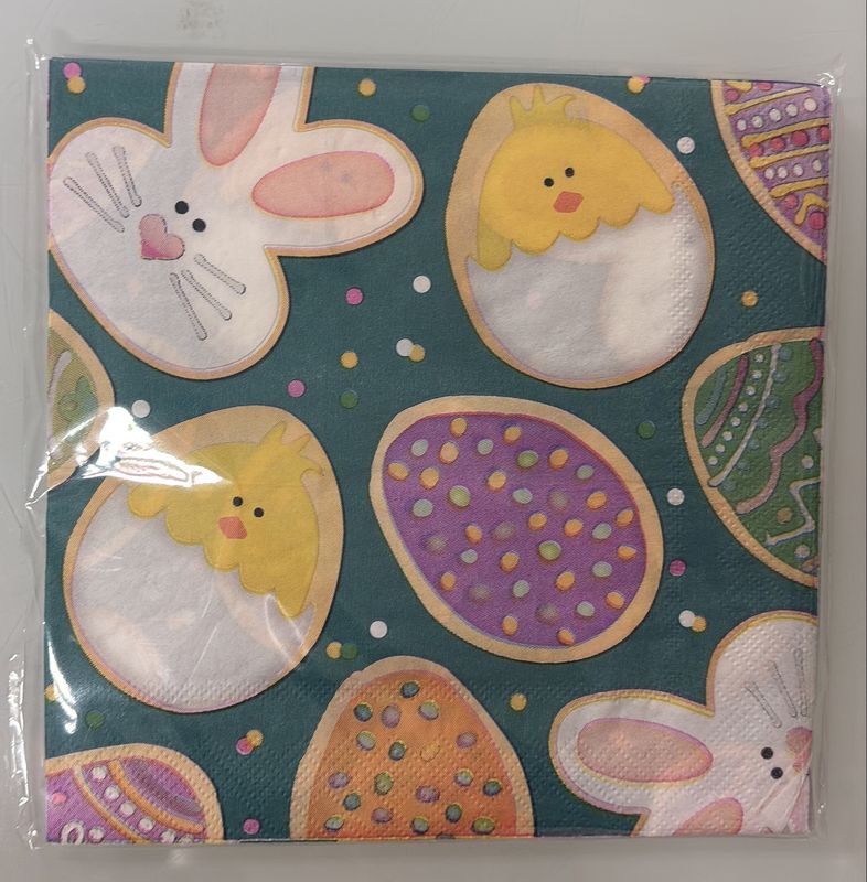 Easter napkins 16 pcs