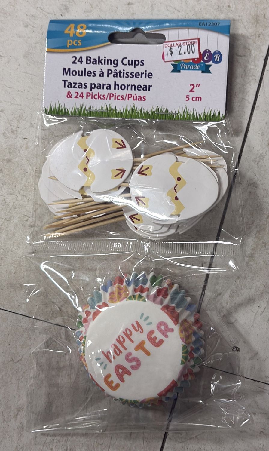 24 Baking cups 48 pcs