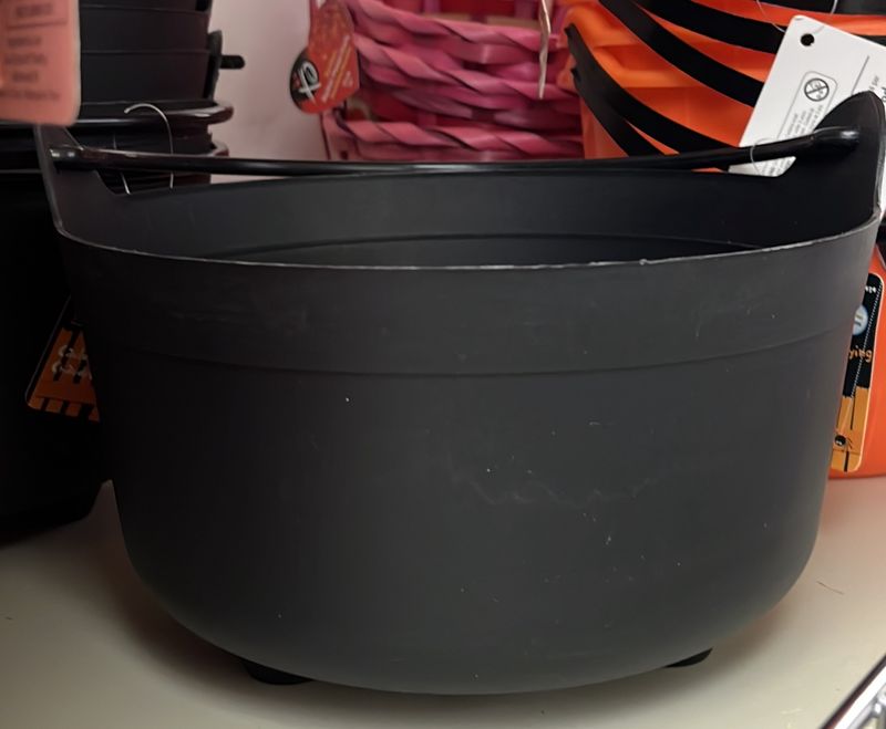 Halloween Cauldron Bucket