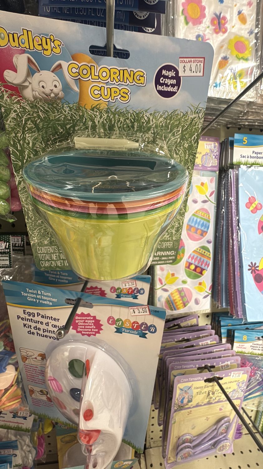 colouring cups