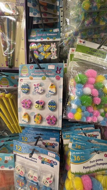 easter erasers