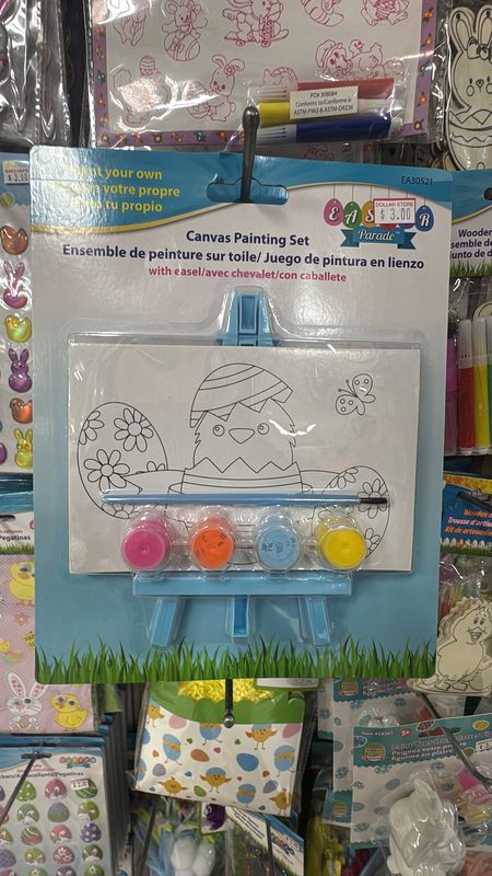 easter canvas painting