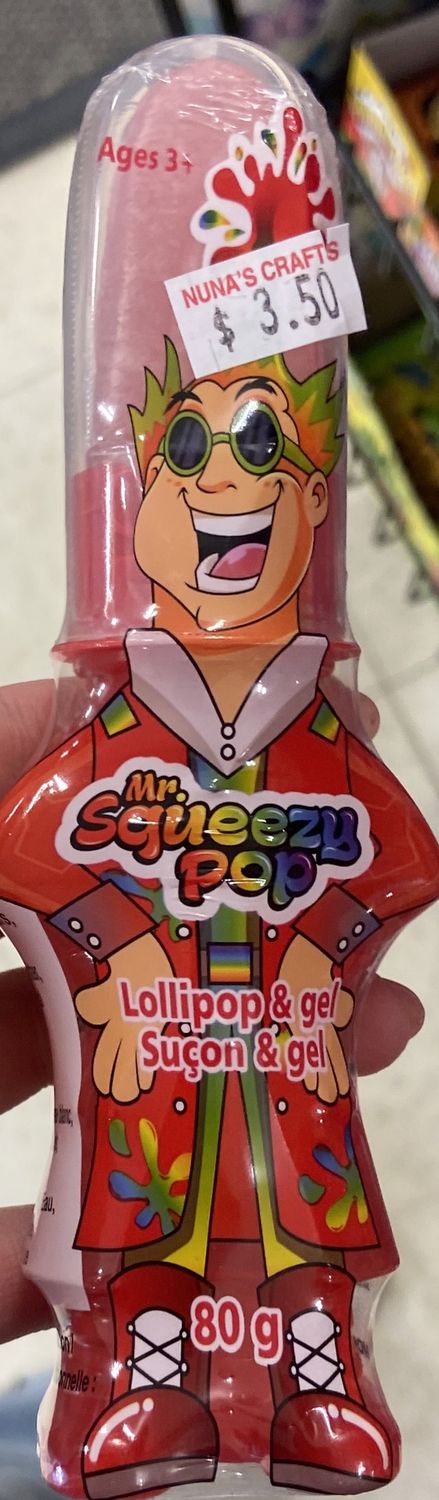 Mr. Squeeze Pop - Lolipop &amp; Gel