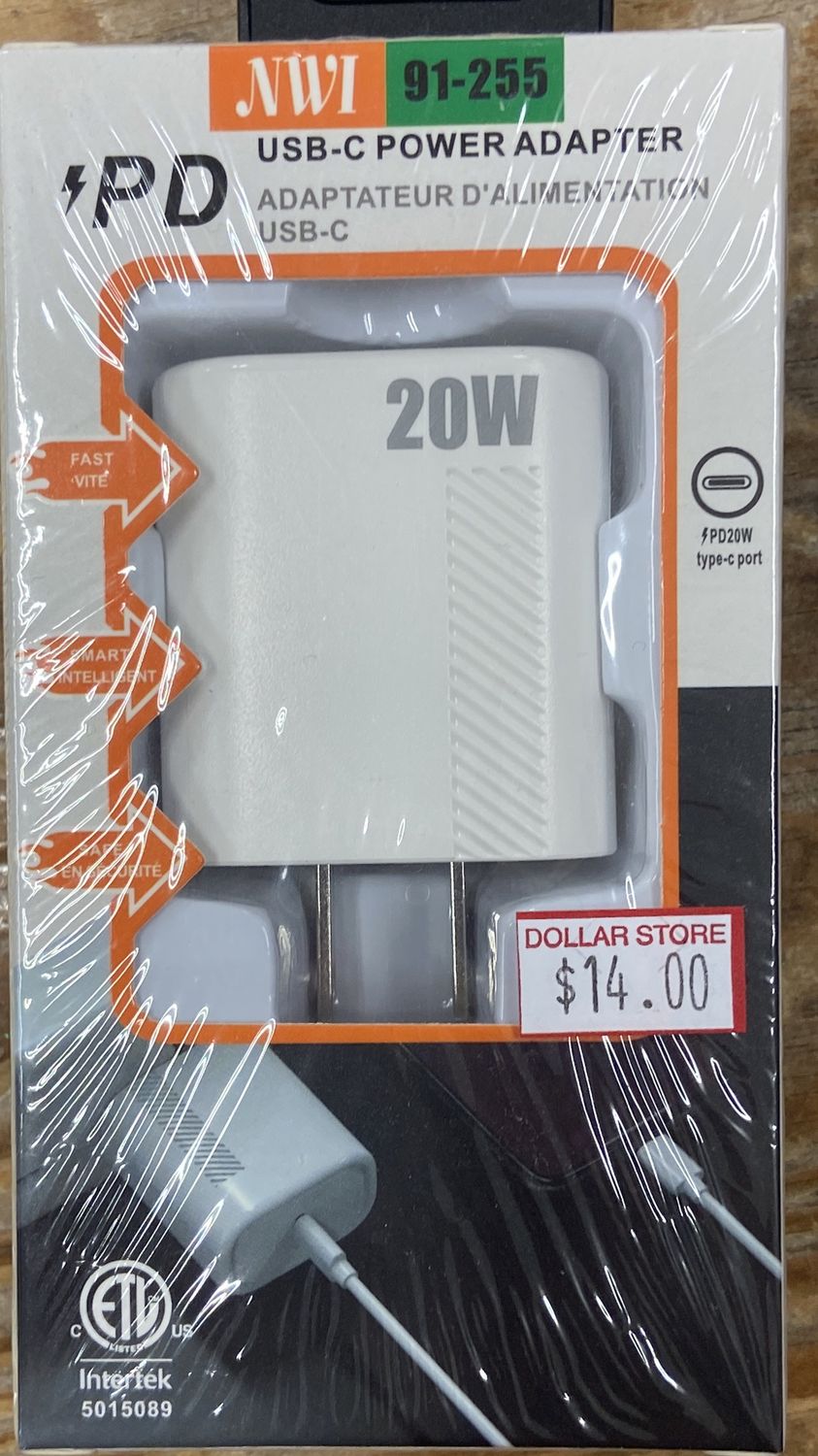 NWI: USB-C Power Adapter