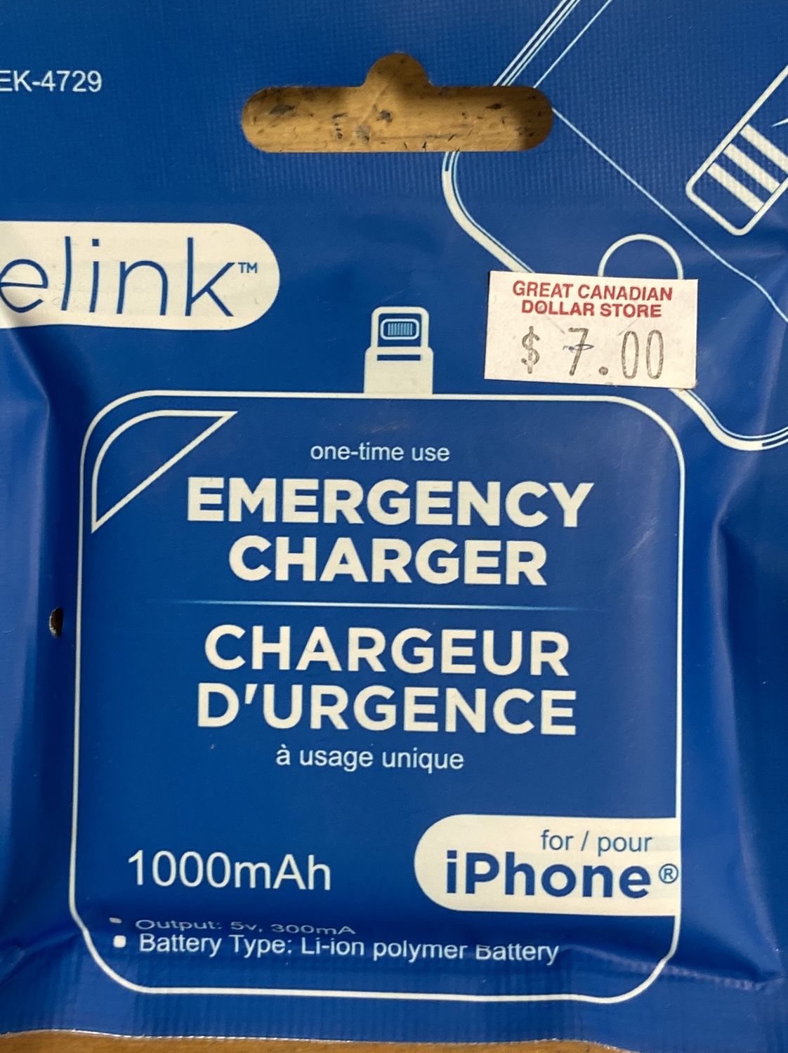 Elink: Emergency Charger