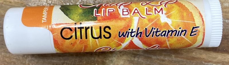 Orange with Vitamin E Lip Balm