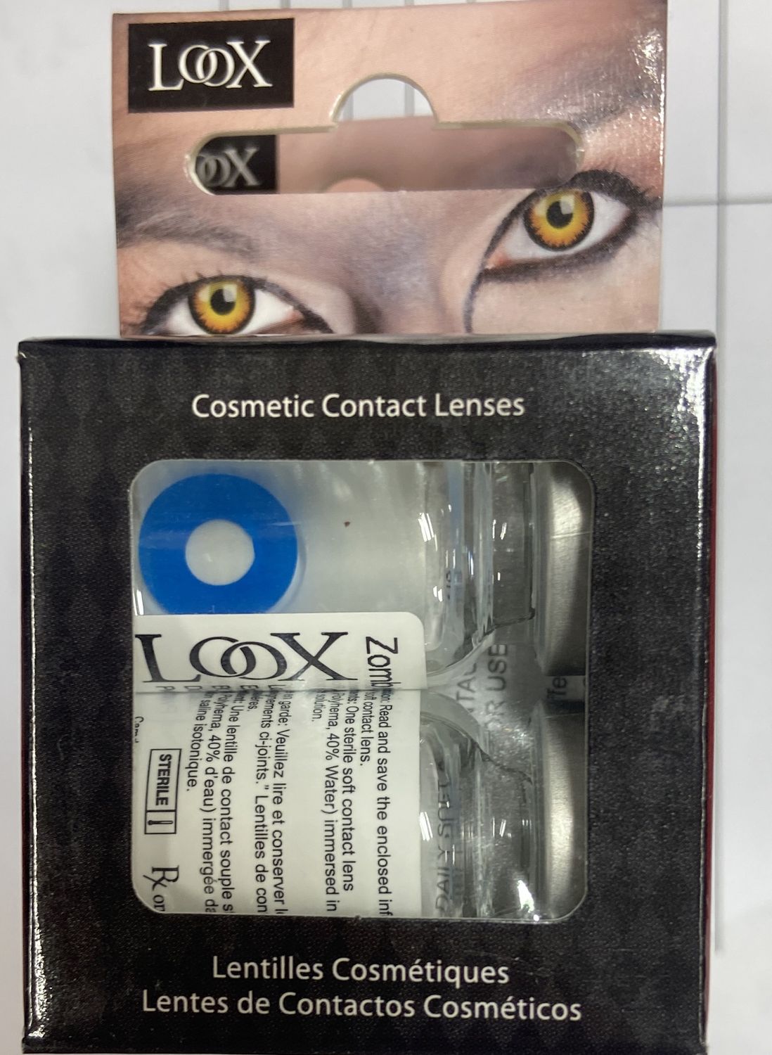 Contacts: 09.033 Zombie Blue