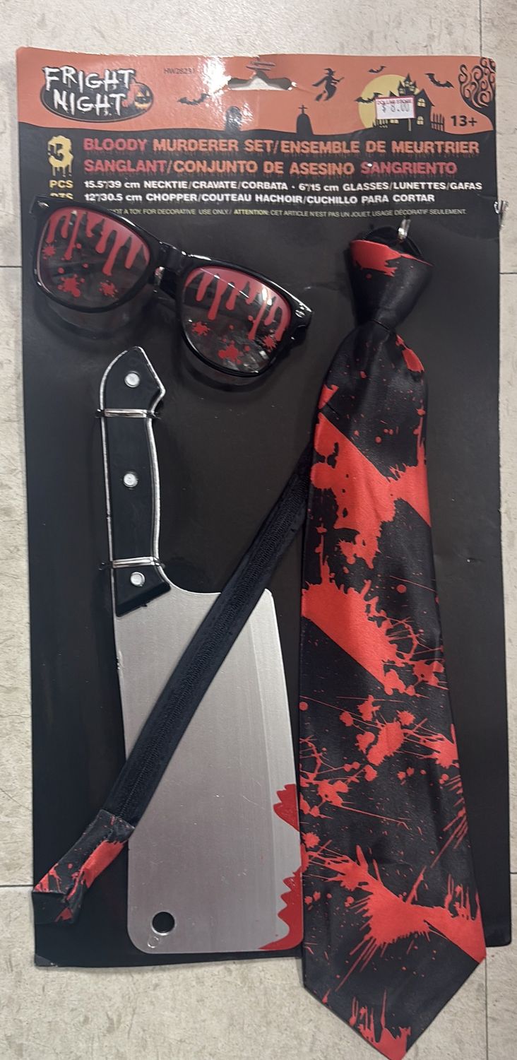 3 Bloody murderer set