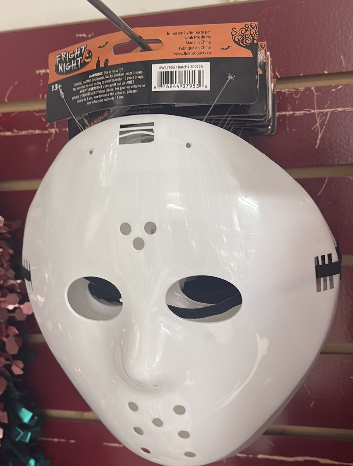 Hockey mask glow in dark