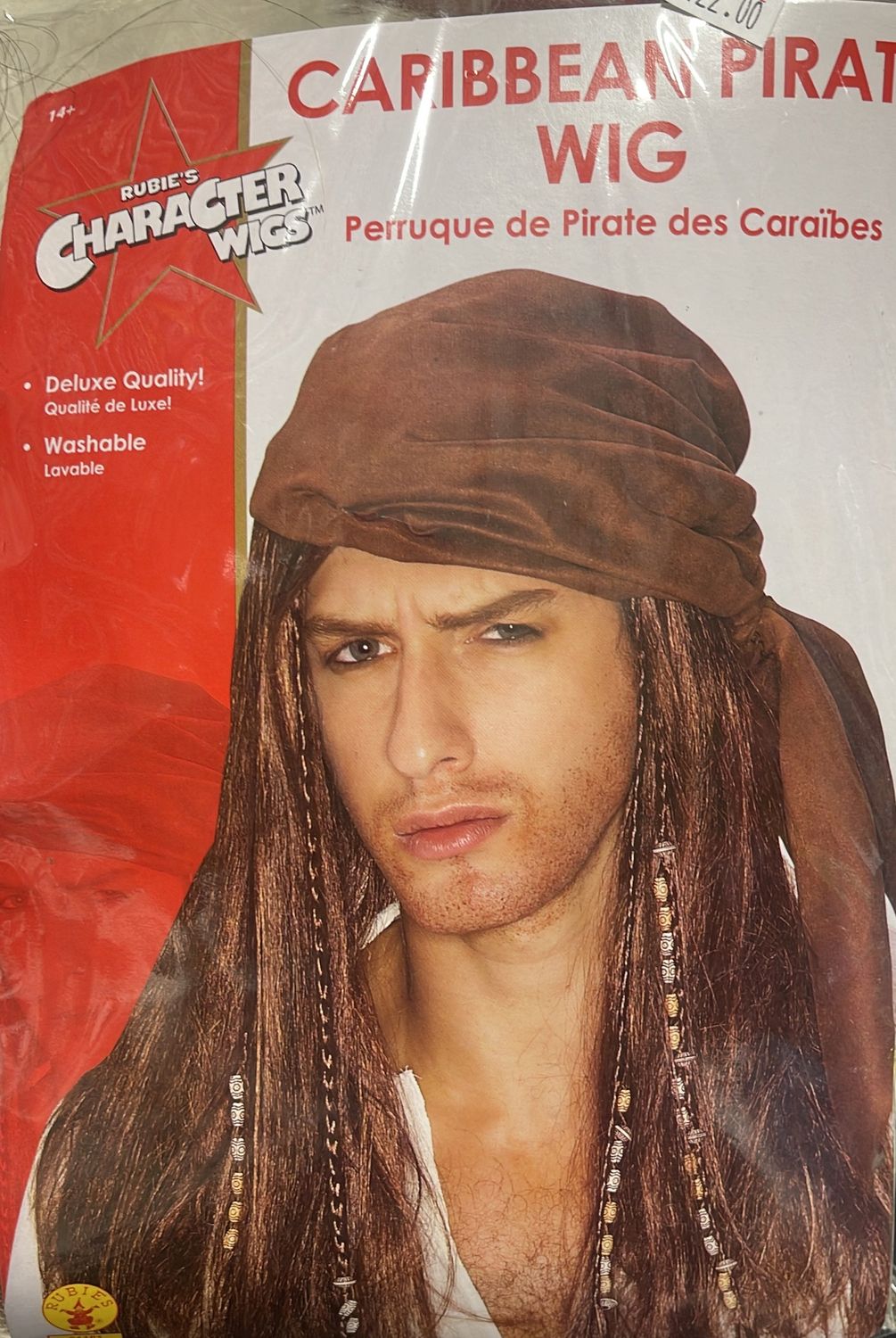 caribbean pirate wig