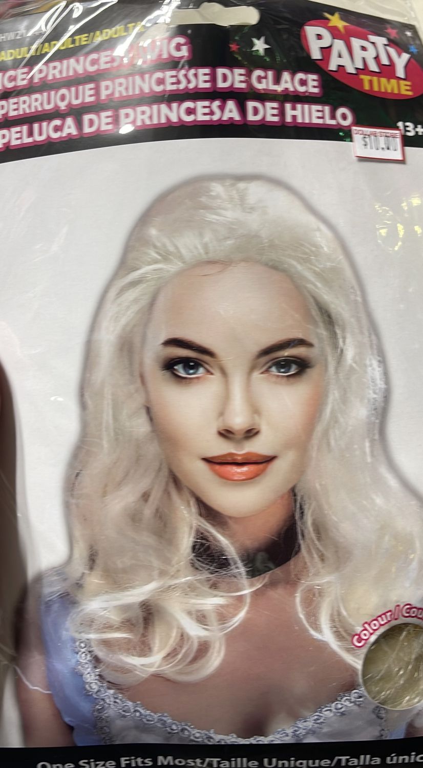 ice princess wig
