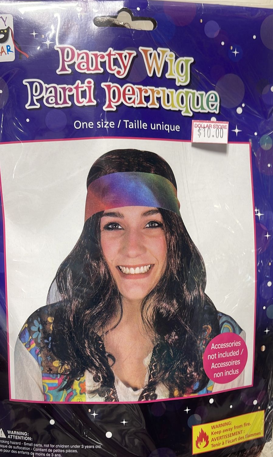 copper party wig