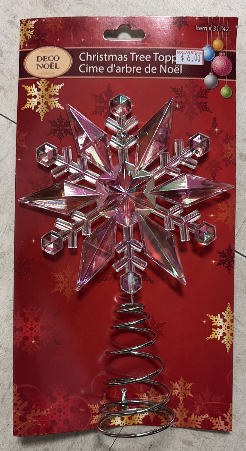 Christmas tree topper
