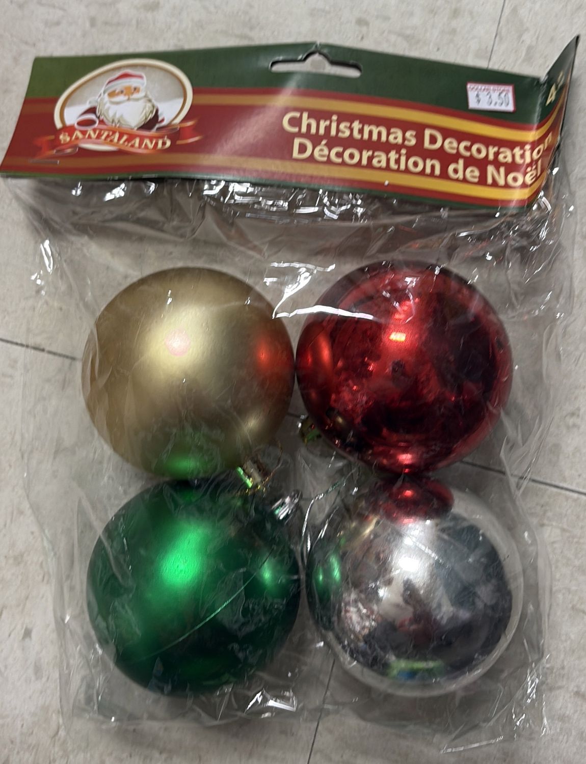 Christmas decoration santaland